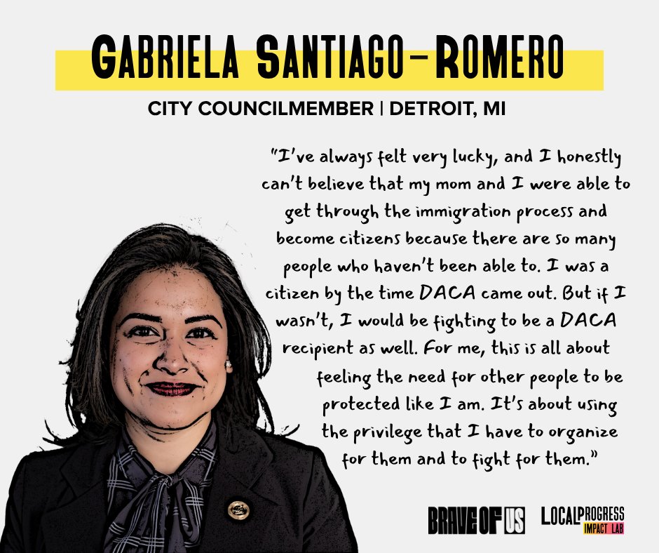 LocalProgress's tweet photo. It’s #BraveOfUs to lead in times of crisis.
Starting today, we’ll be featuring some of our inspiring, powerful, and brave first-generation immigrant members of LP 💖
First up, our AMAZING board member @gabysantiromero! https://t.co/ZxoIWTQwEA