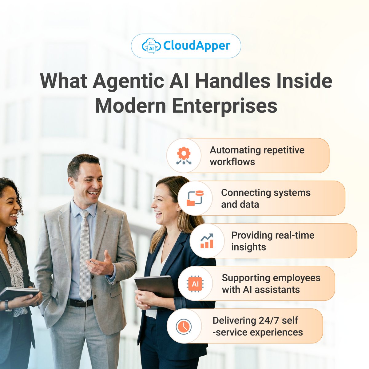 CloudApper AI tweet media