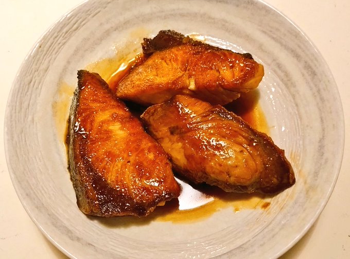 ブリの照り焼き第二弾 