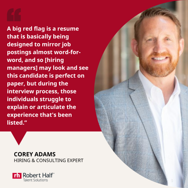 AI is reshaping how work gets done, and evolving the skills required in all types of positions. But on the hiring side, there's a new challenge: AI-generated resumes. <a href="/RobertHalf/">Robert Half</a> workplace expert Corey Adams joins <a href="/TFEShow/">The Financial Exchange</a> to discuss what's happening bit.ly/3NmG2kX