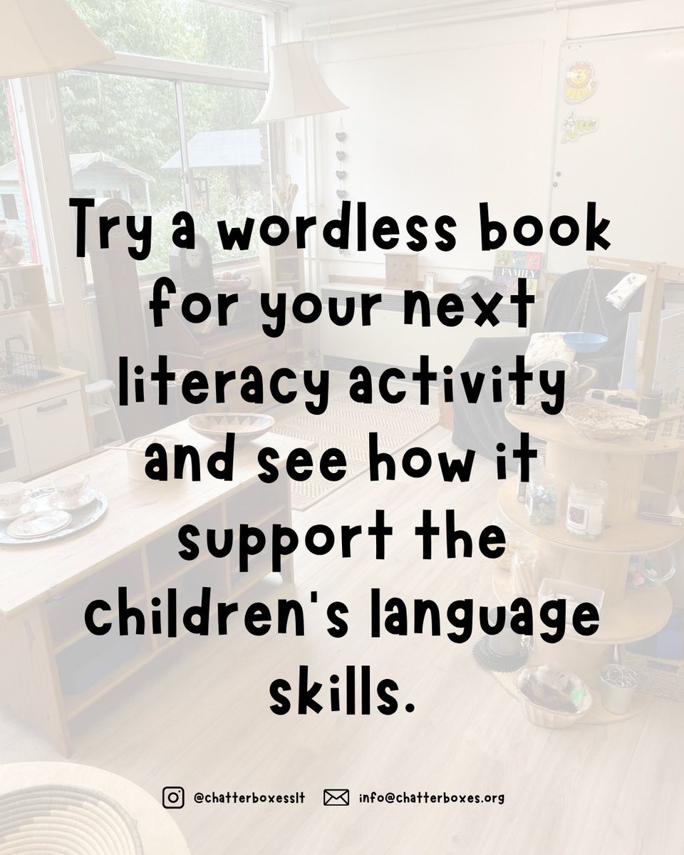 ChatterboxesSLT's tweet photo. Wordless books are a fantastic speech and language tool.
This series by Kulvinder Kaur is one of our favourites and can be used in so many ways to support children with their communication.

#slt #wordlessbook #speechtherapy #slta #sltactivities https://t.co/XKIP7m0ikM