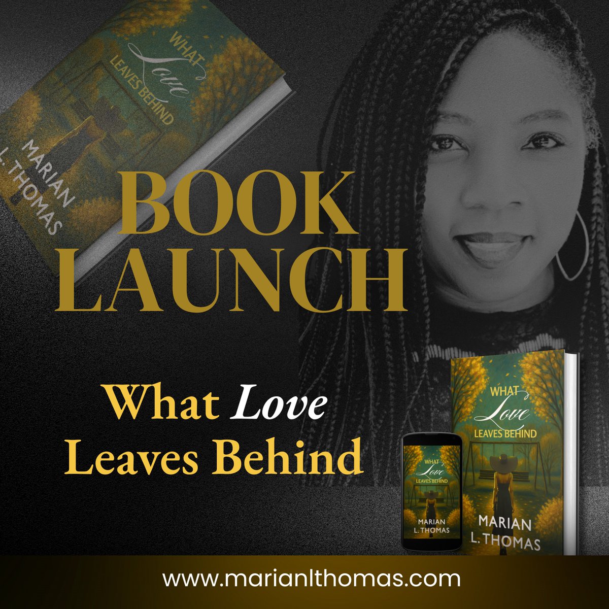 BOOK LAUNCH CELEBRATION - What Love Leaves Behind (Women’s Fiction) Snag your copy a.co/d/9Lm9XGZ

Layered women’s fiction with emotional, character-driven stories about motherhood and identity

Stories about family—both the ones we’re born into and the ones we choose.