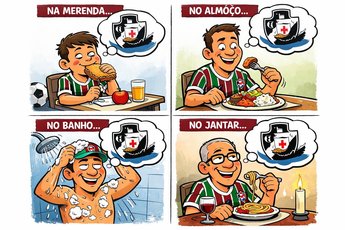 7x0 - 5x1 - 5x1 VASCO tweet media