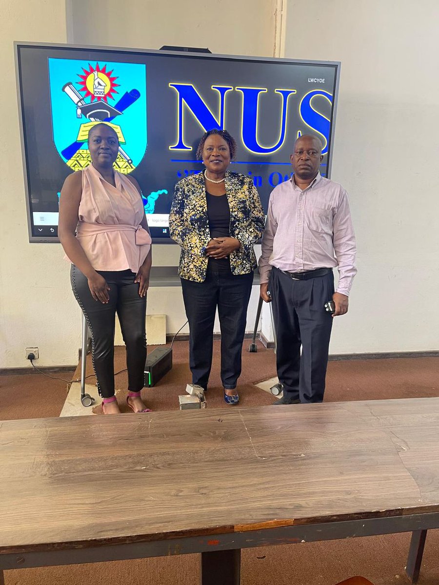 nustzim's tweet photo. Leadership in Action 
Dr. Chikowore, newly appointed to the NUST Council, toured Harare campuses today, including ZiMDEF House and Ranche House. She applauded NUST’s strides in creating a thriving environment for staff and students. #chooseNUST #studyatNUST #ThinkInOtherTerms https://t.co/EMhCUnx4kN