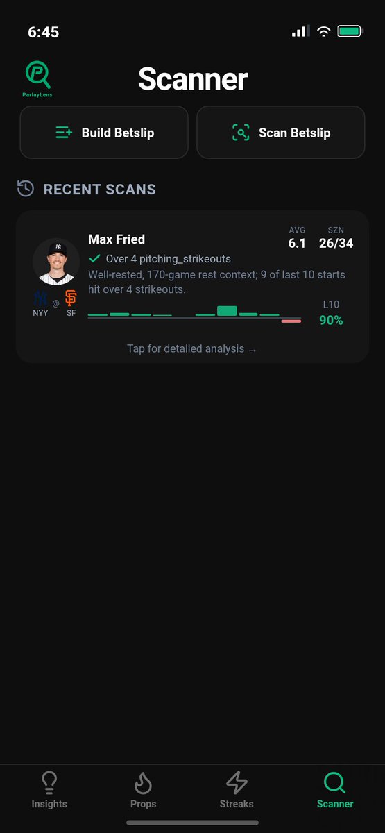 ParlayLens tweet media