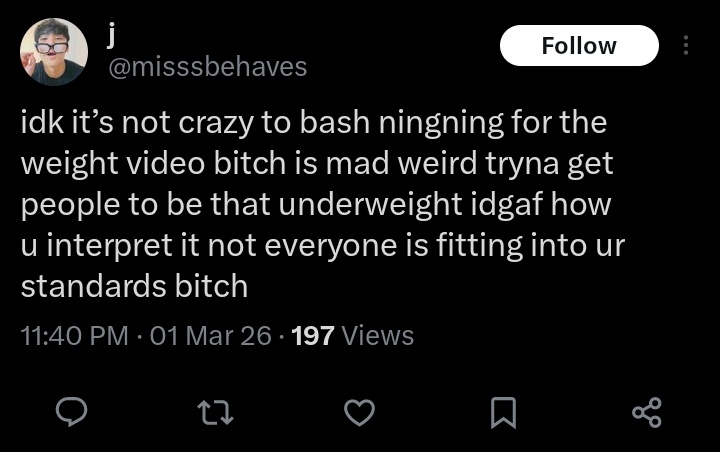 NING YIZHUO PROTECT tweet media