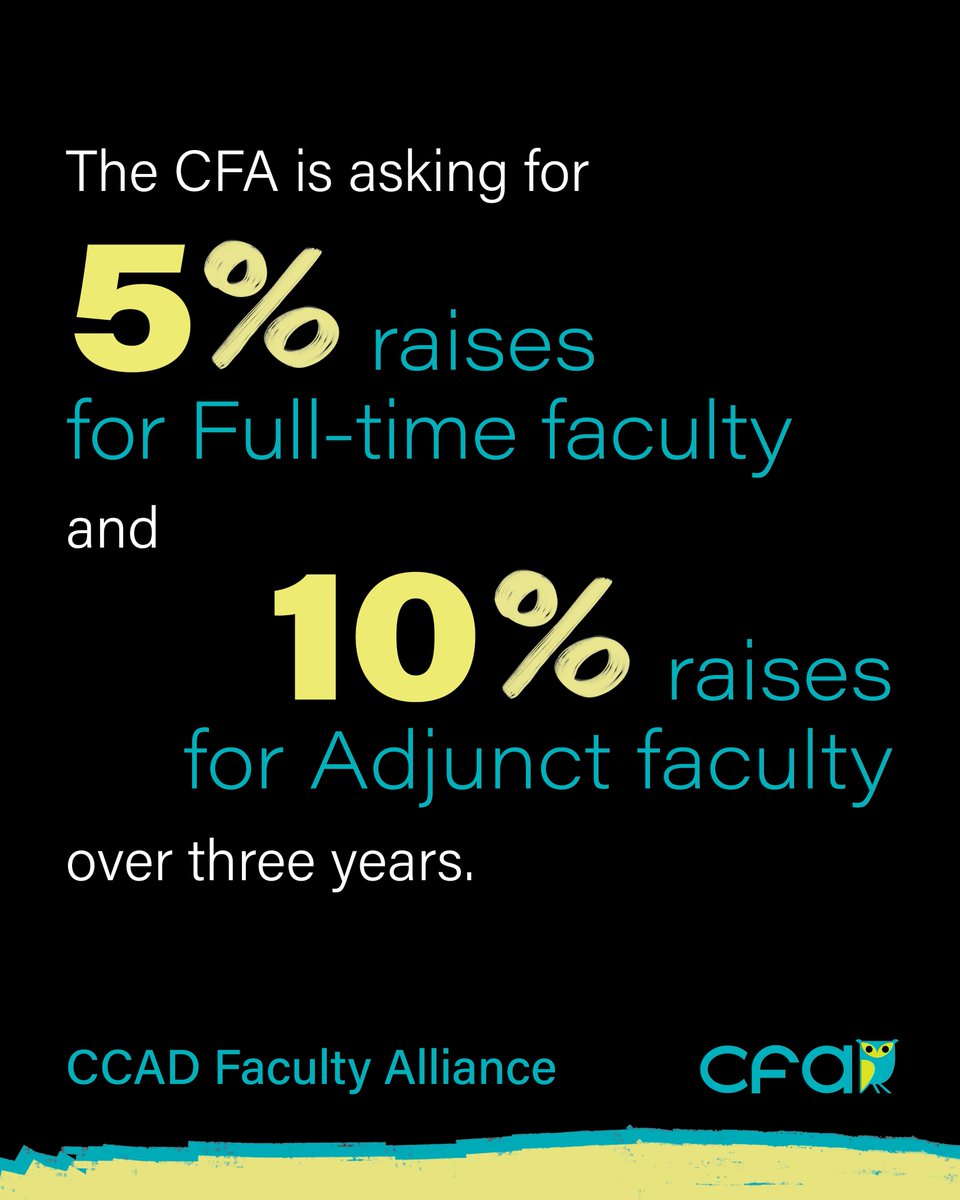 CCAD Faculty Alliance tweet media