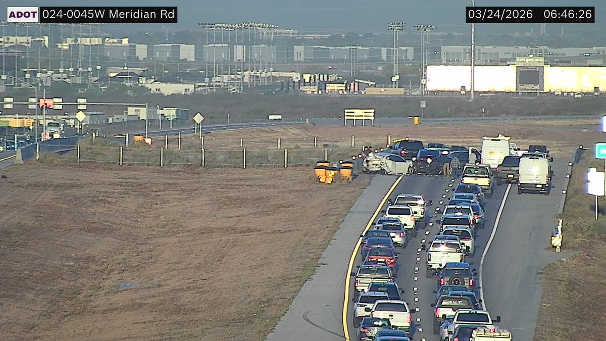 SR 24 WB near Mountain Rd: A crash is blocking multiple lanes.