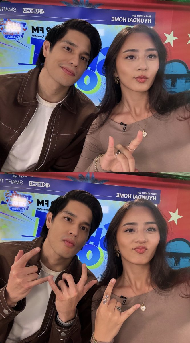 hyappenings's tweet photo. 📁 #POSTfolio: 

[NEW POST]
(@.hyacinthcallado) Instagram story
 #HyacinthCallado with Gab Lagman from the  #OJTHoursOfLove TV5 Media Day https://t.co/uj159S9qNi