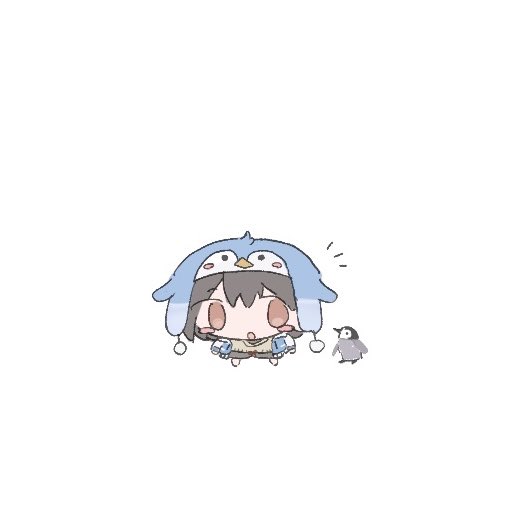 今日のお絵描き🐧