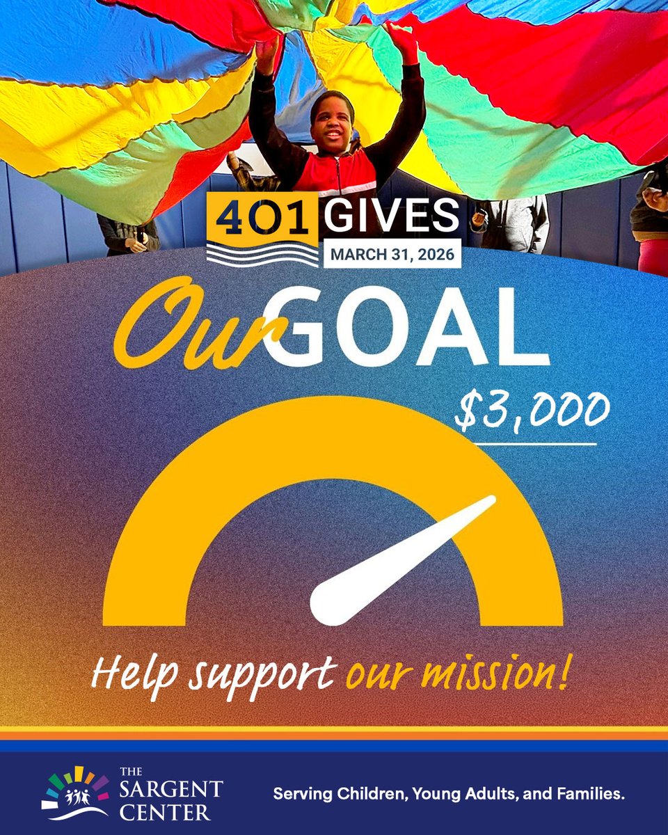 Join us in ONE WEEK for <a href="/401Gives/">401Gives</a>! 

The real success will not be how much money is raised but the tremendous impact those donations will have when non-profits in RI put them to work. Help support our mission next Tuesday, March 31st starting at 6:00am!

401gives.org/organizations/…
