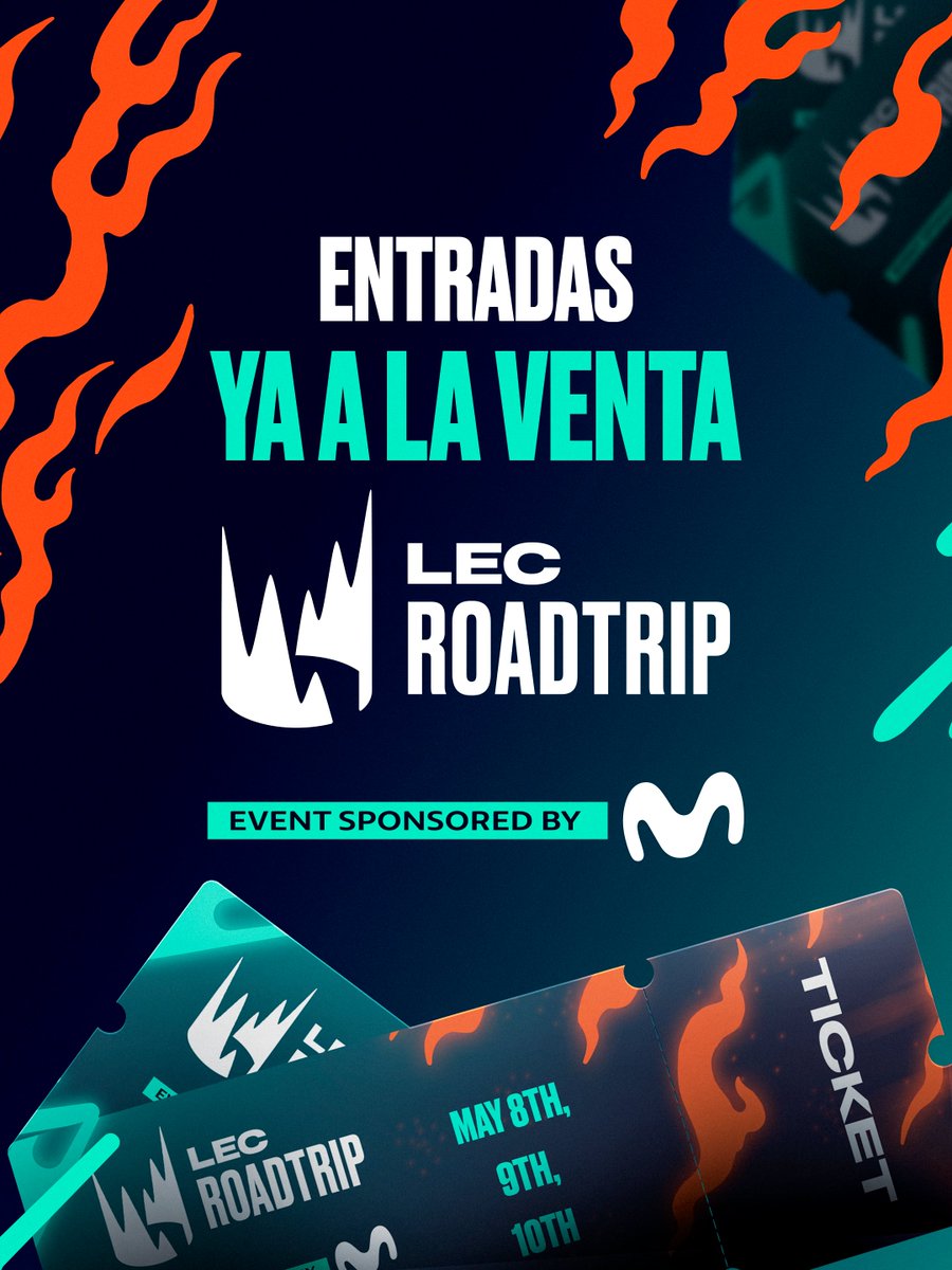 La LEC vuelve a casa, hagamos que Madrid retumbe.

🎟️ lec.gg/mkoi