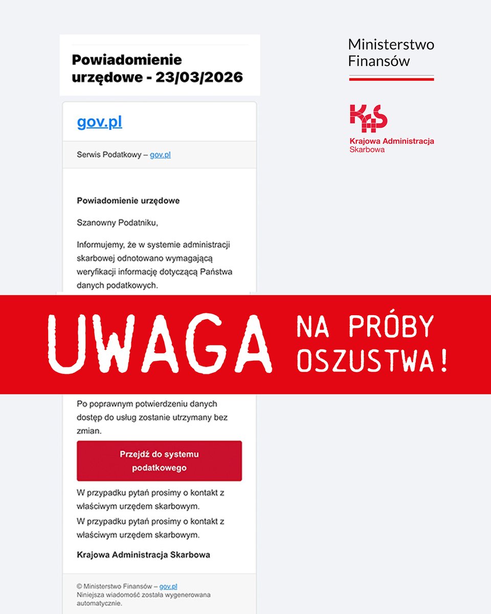 Krajowa Adm. Skarbowa tweet media