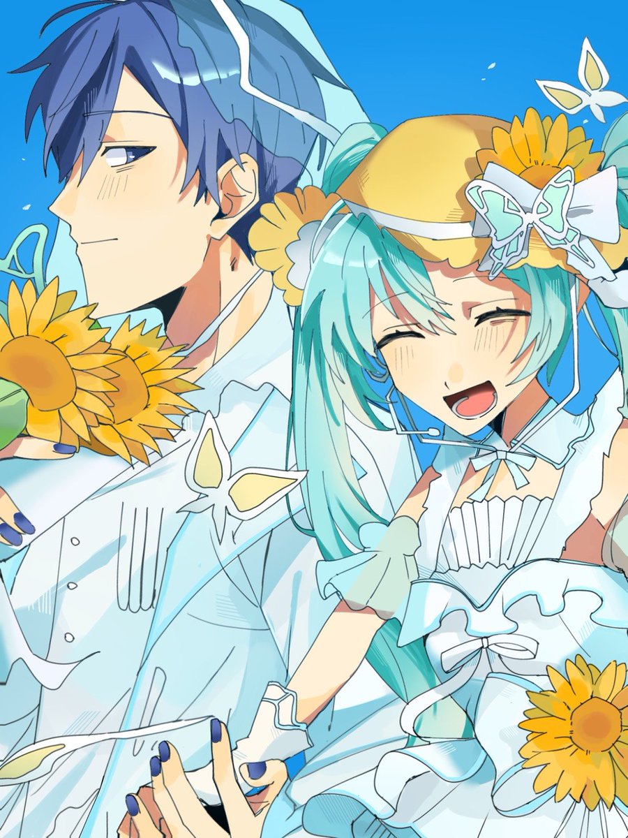 🌻💙💚
#カイミク