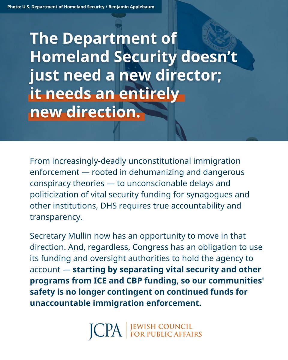 Jewish Council for Public Affairs tweet media