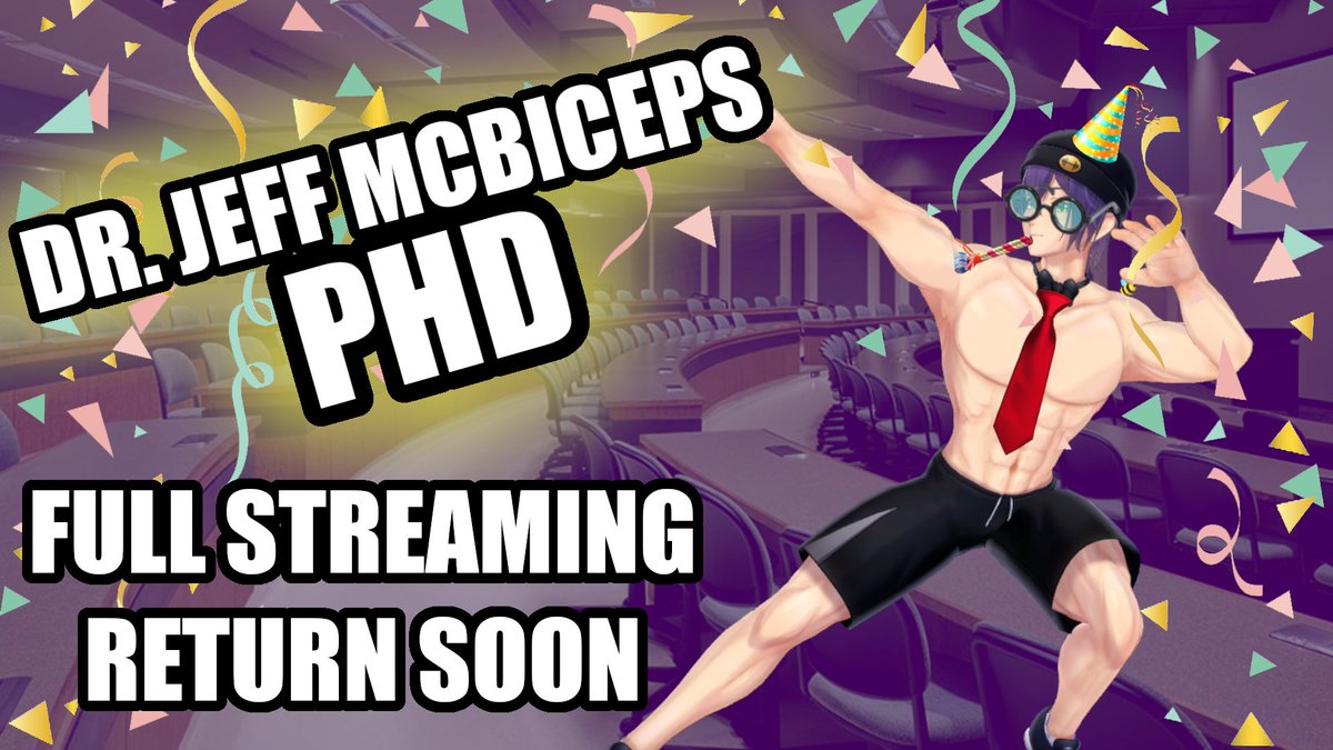 Jeff McBiceps 💪 Fitness Vtuber tweet media
