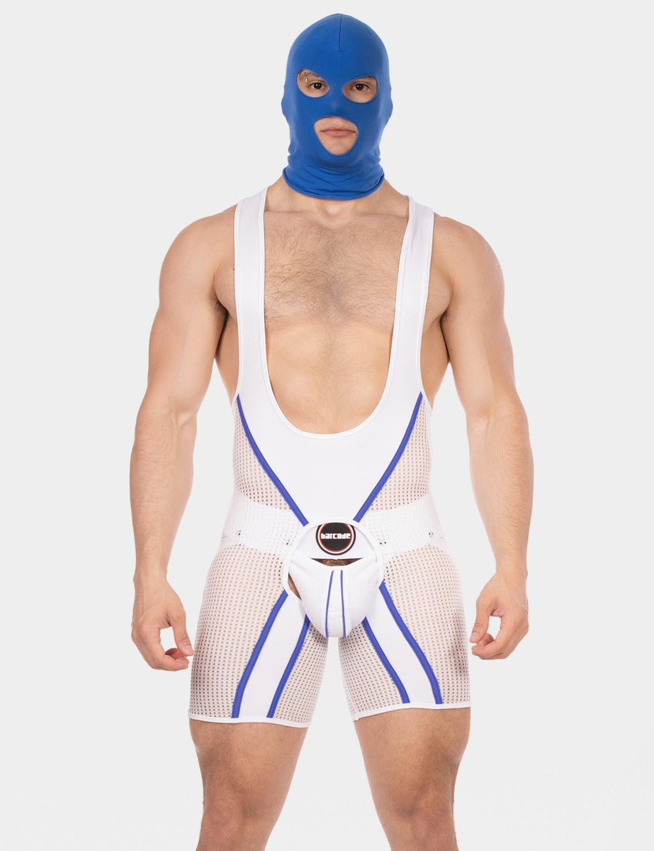 CollegeJocks's tweet photo. Barcode Berlin Hood/Mask Tase
Mask made of stretchy jersey. It covers the entire head and neck,
leaving only the eyes and mouth exposed through cut-out openings. https://t.co/jgC7qITaR9