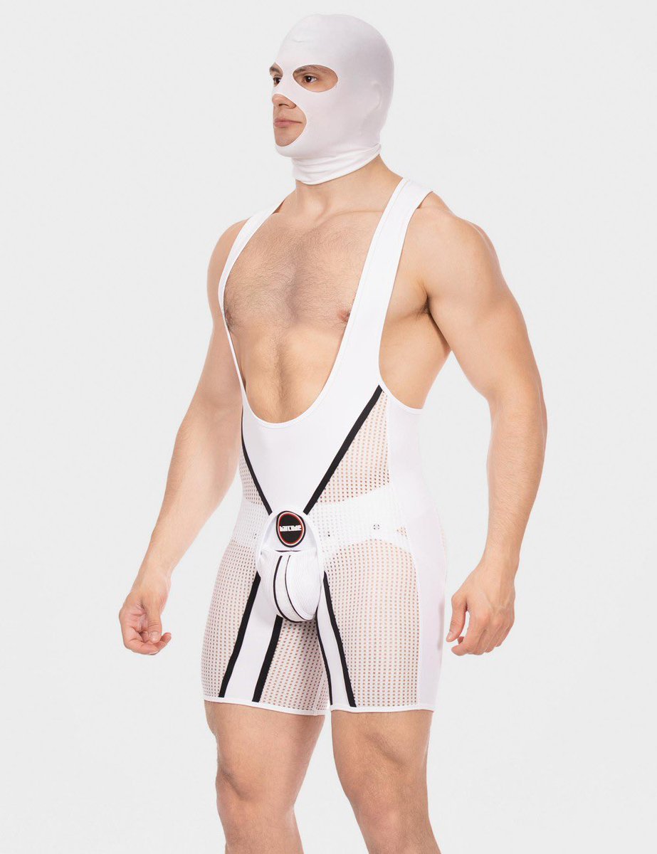 CollegeJocks's tweet photo. Barcode Berlin Hood/Mask Tase
Mask made of stretchy jersey. It covers the entire head and neck,
leaving only the eyes and mouth exposed through cut-out openings. https://t.co/jgC7qITaR9