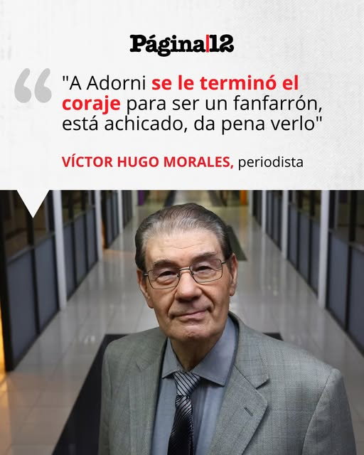 La soberbia te cayó en la jeta, <a href="/madorni/">Manuel Adorni</a> SOBRADOR DE MIERDA !!!!