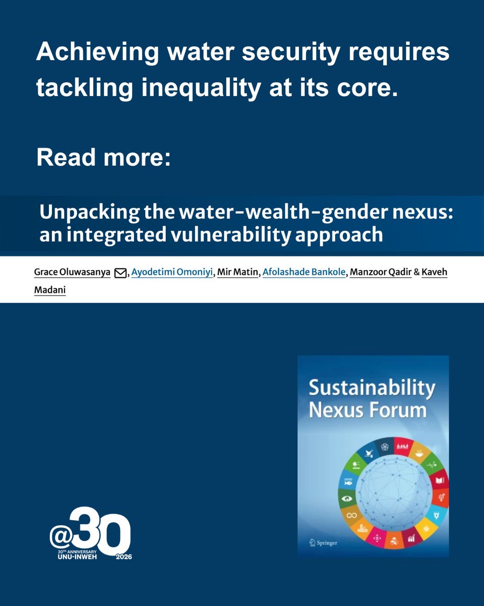 UN University-INWEH tweet media