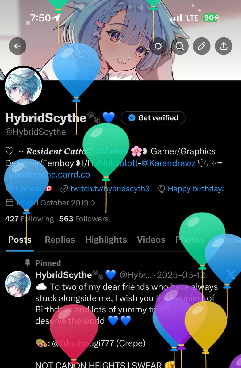 HybridScythe🐾💙 tweet media