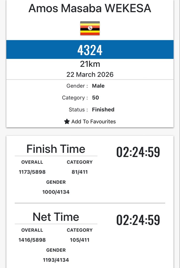 Amos Wekesa tweet media