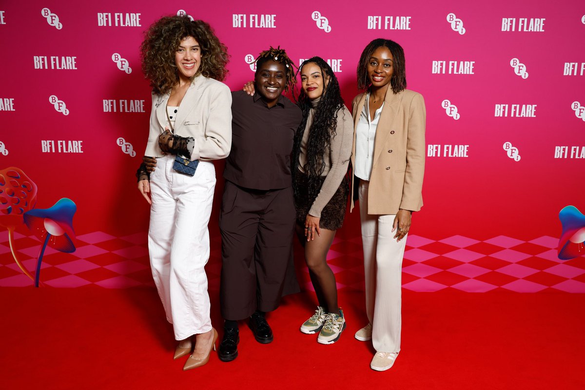 pamelaadie's tweet photo. Last night at the world premiere of #ìféthesequel with @Ozzyagu  at #BFIFlare ! Grateful to everyone who came out to see the film and to my amazing cast and crew🙏🏾🇳🇬🎉! 

Special thanks to @BFIFlare for hosting us so wonderfully 👏! https://t.co/skEuJ9GTBH