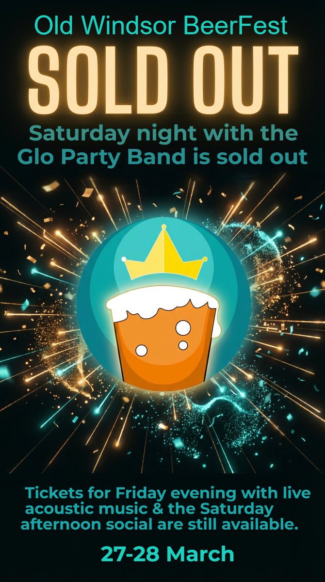 Old Windsor BeerFest ™️ tweet media