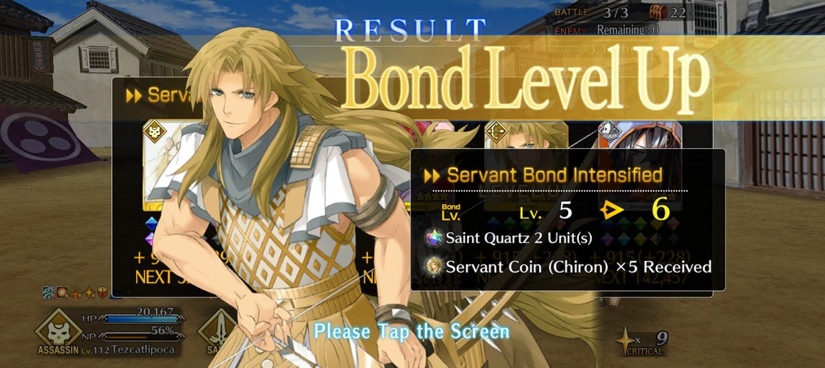 freya_yuki's tweet image. Bond Level up during the Samurai Remnant collab event: #Geronimo from Bond lv 5 to 6, #Tezcatlipoca from Bond lv 6 to 7, #Chiron from Bond lv 5 to 6, #Circe from Bond lv 5 to 6
#FGO #FateGrandOrder