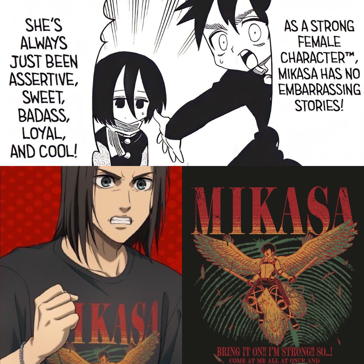 Grace// love Mikasa tweet media