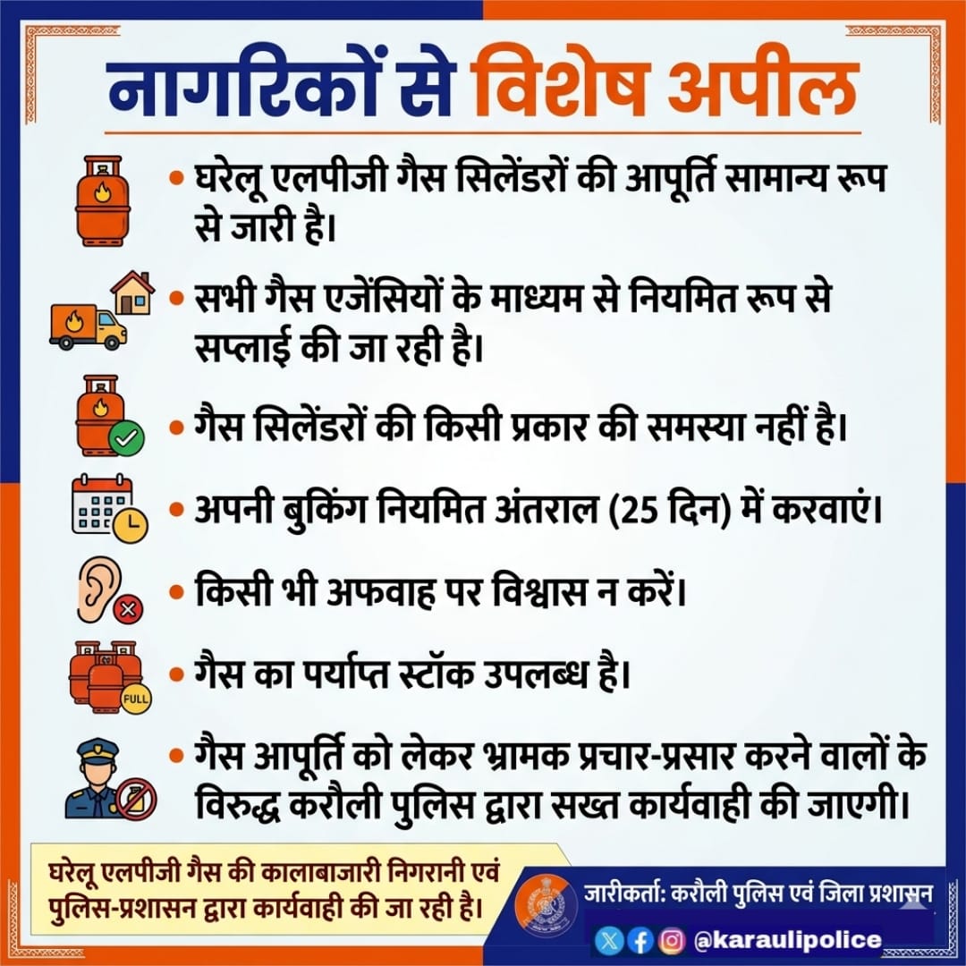 Karauli Police tweet media