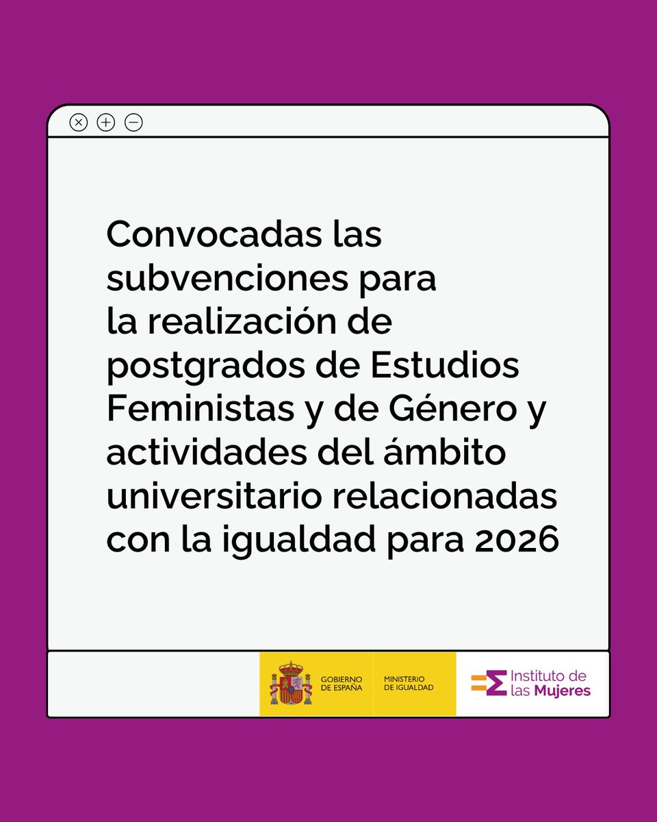 Instituto de las Mujeres tweet media