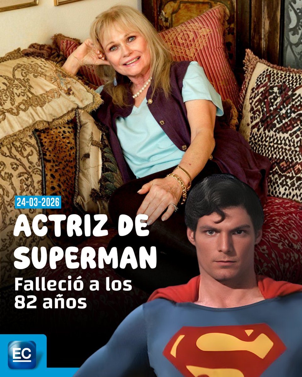 elcomerciocom's tweet image. ⟫ f.mtr.cool/evdpgqlonr | 🎬 La actriz Valerie Perrine fue reconocida por participar en 'Superman' y 'Lenny'