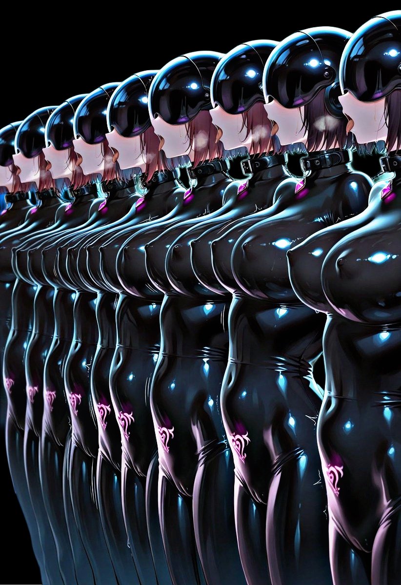 pregnant latex whore owned by Ana tweet media