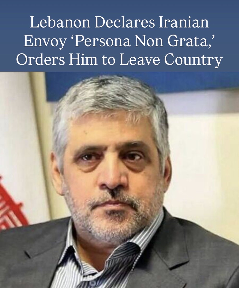 March 24 — Lebanon declared Iran’s ambassador‑designate, Mohammad Reza Shibani, persona non grata and ordered him to leave the country by Sunday. The government also recalled its ambassador from Tehran for consultations, citing what it said was a breach of diplomatic norms.