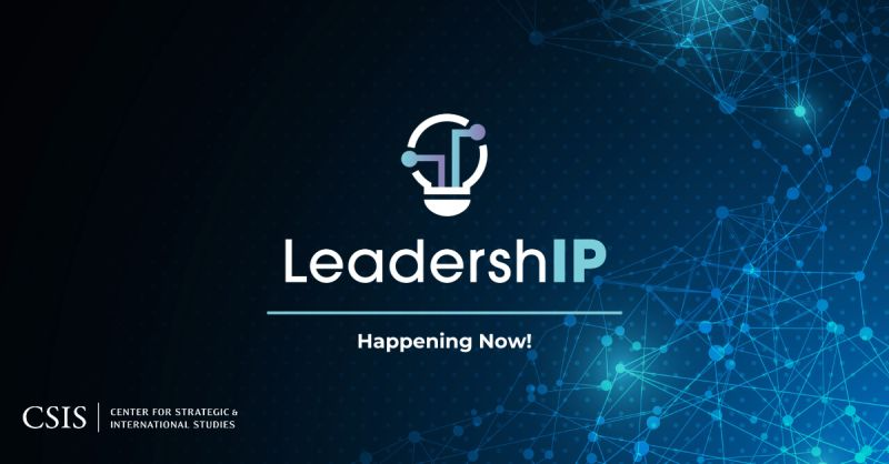 CSISInnovation's tweet photo. HAPPENING NOW: LeadershIP 2026 is officially underway at CSIS.

Experts and policymakers are examining the global innovation landscape, from geopolitical tech competition to the future of AI and biotechnology.

WATCH LIVE: https://t.co/RFit6GaLQH

#LeadershIP #IP #Innovation https://t.co/ct2JxgwWbq