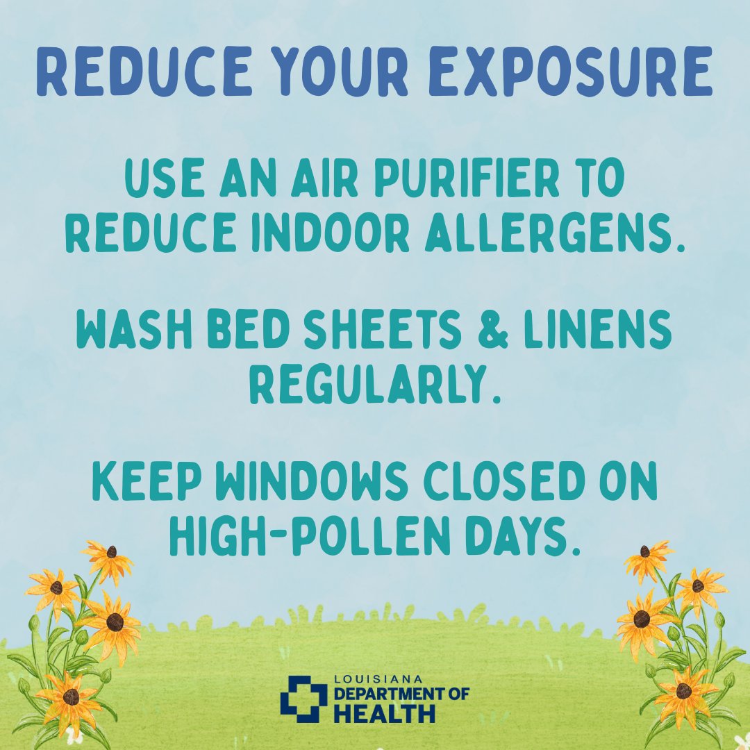 Louisiana Department of Health tweet media