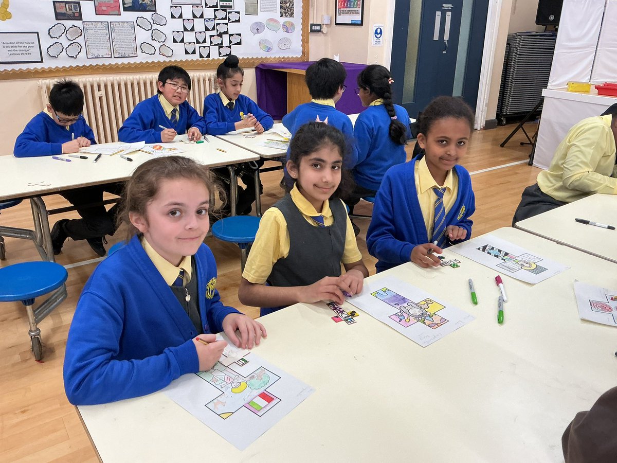 The #Y6 confirmation workshop is underway! #confirmation #RE #prayer