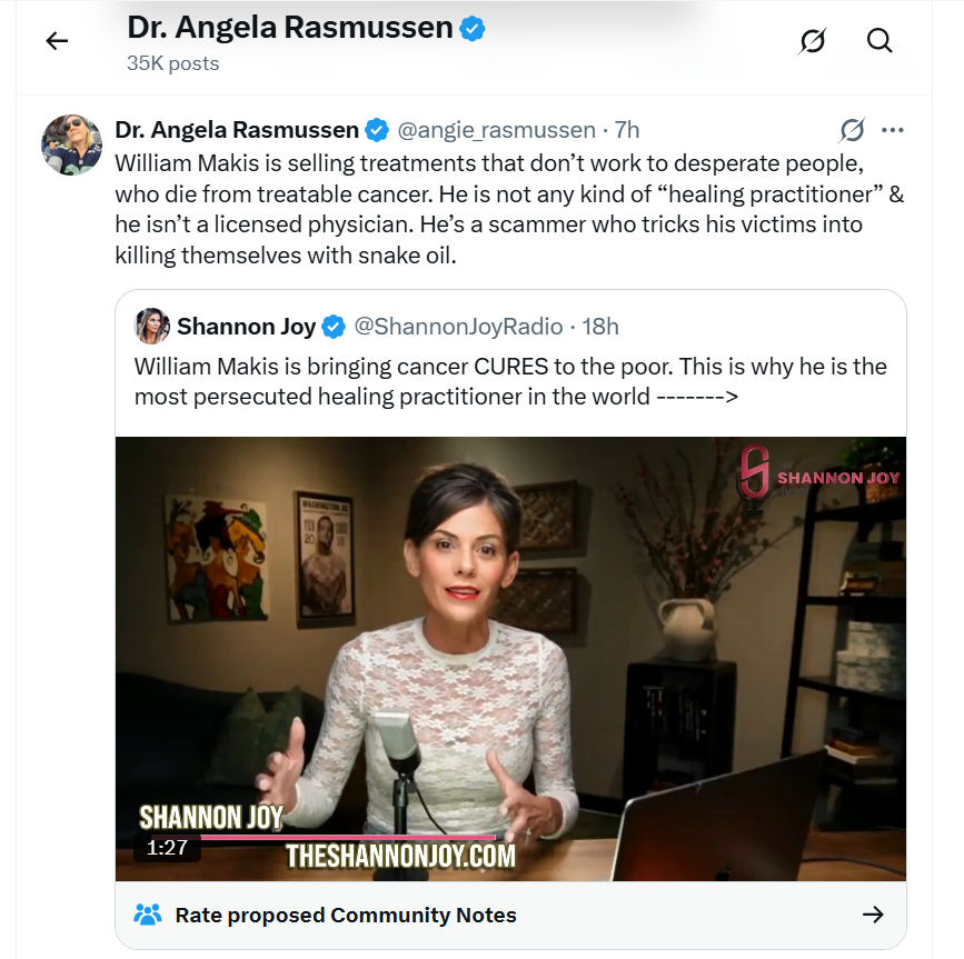 William Makis tweet media