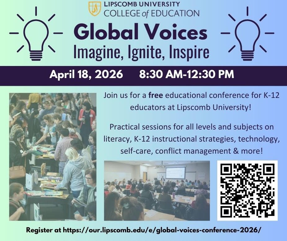 Lipscomb University tweet media