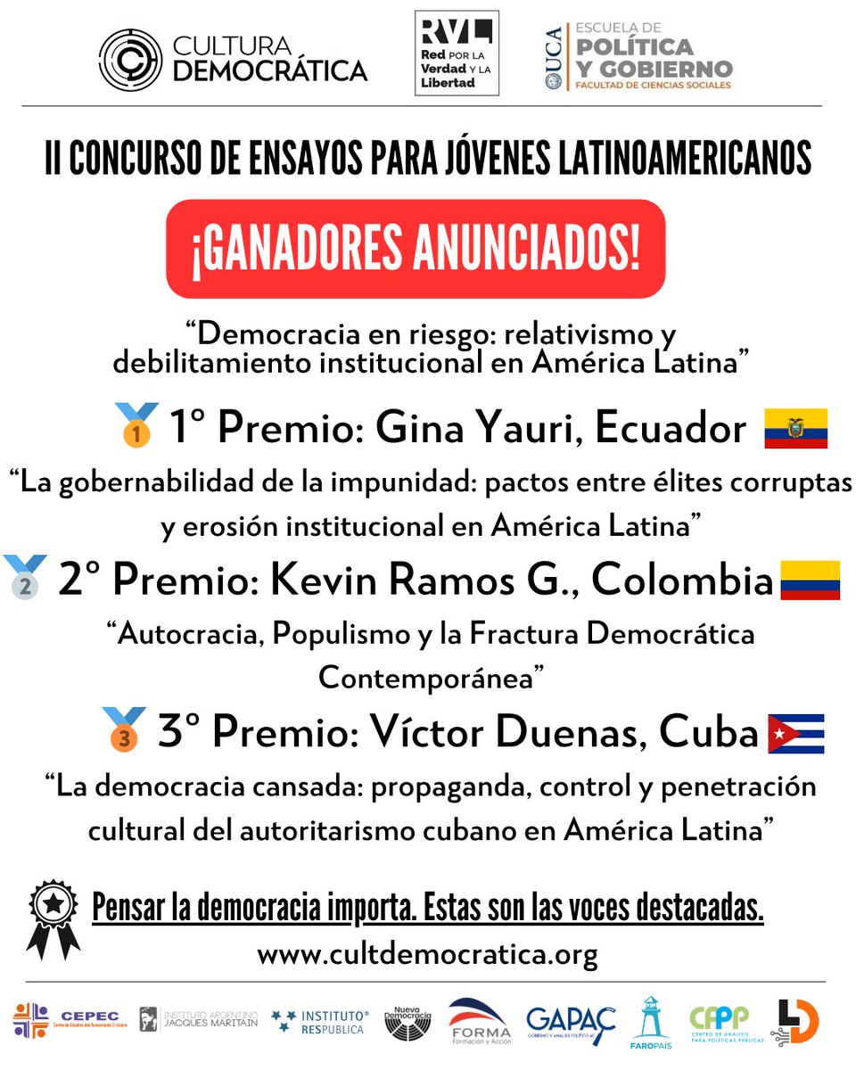 Cultura Democrática tweet media