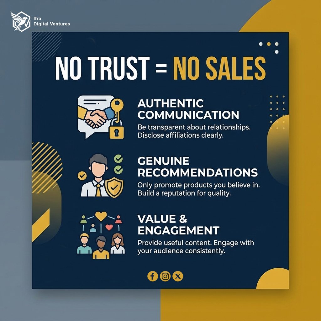 IDVentures777's tweet photo. People don’t buy links…
They buy trust.

In affiliate marketing, your reputation is your most valuable asset.
Be honest, be consistent, and always provide value. 💡
Trust builds long-term relationships… and income. 💰
#buildtrust
#affiliatemarketing
#marketingtips https://t.co/VX7Djq6y8N