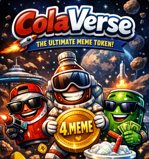 ColaVerseCoin's tweet photo. 🚀 ColaVerse Rewards are coming!

From 1st April after launch:
💰 Earn 10% using this link 👇
 https://t.co/YVF8lFdaT8

🔥 Invite friends &amp; get 10% of their trading fees

#ColaVerse #COLA #Crypto #BSC https://t.co/5WWskq6sRd