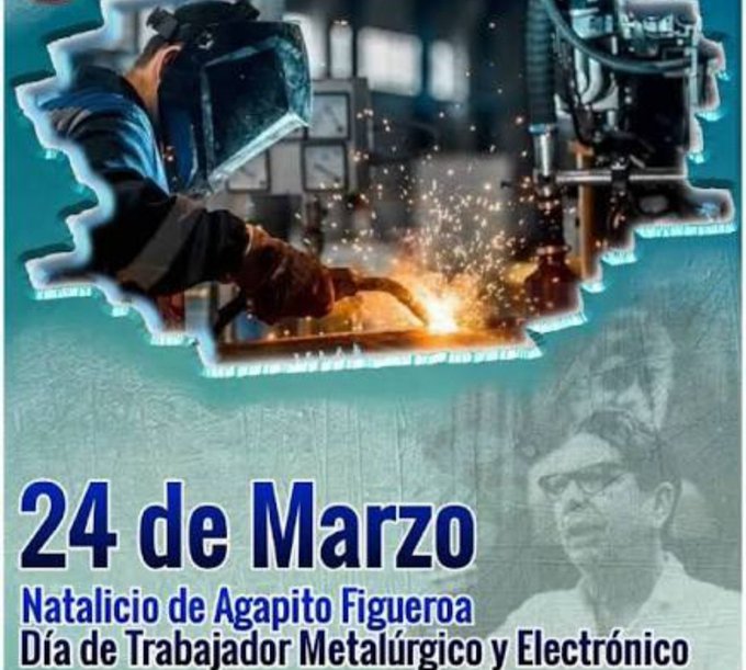 📌24 de marzo, Día del trabajador Metalúrgico y Electrónico. Felicidades a todos los trabajadores del sector. #CubaRecicla