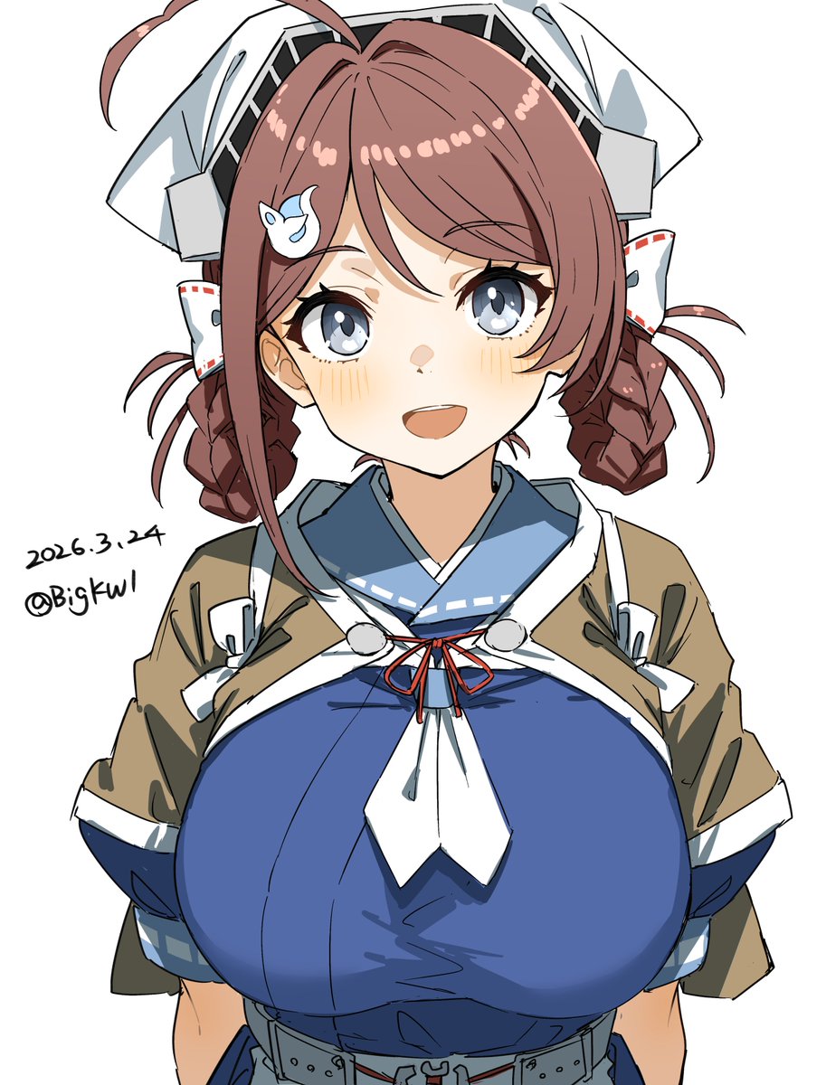 長鯨
#艦これ版深夜の真剣お絵描き60分一本勝負 
#艦これ版真剣お絵描き60分一本勝負_20260324