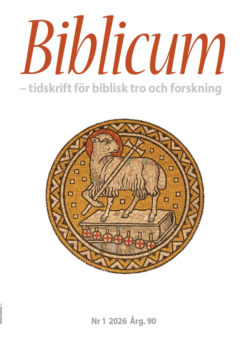 biblicum's tweet photo. Nr 1/2026 av tidskriften kan nu läsas online:  https://t.co/Qd3263v0SR 
Ur innehållet: 
Ledamöternas bekännelser 
Forskningen och Jesus, Seth Erlandsson
Upp på Sion (Heb 12:18–24), Lars Borgström
Ut från Babel, Ola Österbacka
Samiska gudar i Den norska kyrkans trosbekännelse? … https://t.co/CgK8VyOhiS