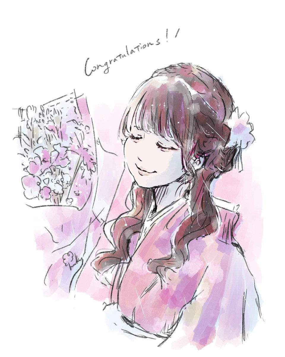 Congratulations x 2
<a href="/hzk_wanwan/">はづきわん</a> <a href="/ramuu__tier/">ラムチャン本舗</a> 
#イラスト