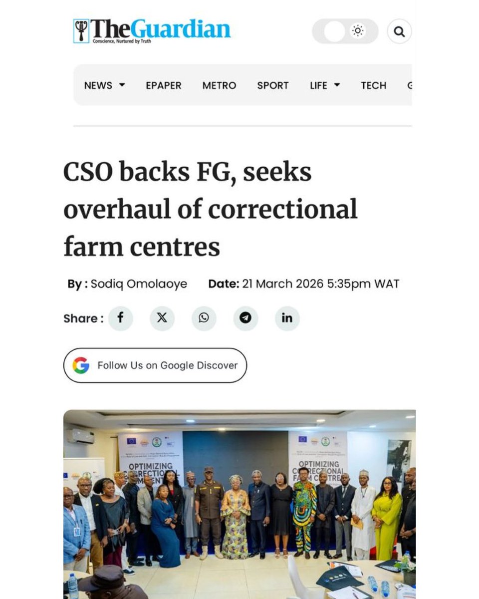 hopebehindbar's tweet photo. We are in the News! 🎉

@vanguardngrnews @GuardianNigeria @PremiumTimesng https://t.co/pWjSl5TYxc