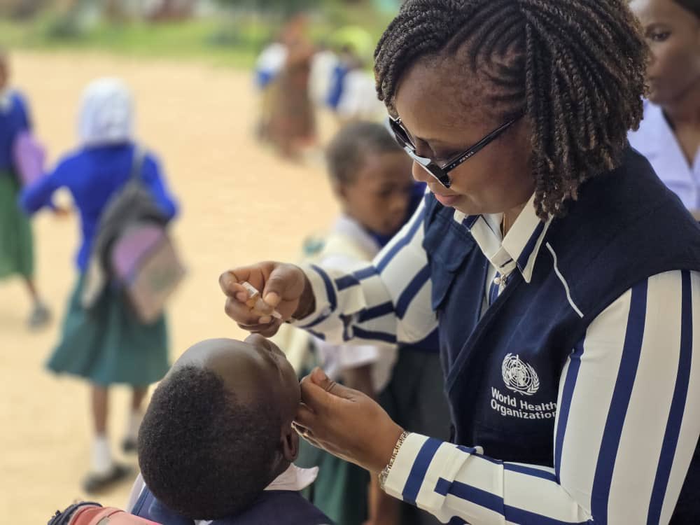 WHO_Tanzania's tweet image. #Tanzania kicks off its #Polio vaccination campaign today till 27 March in 7 regions.

6.7M+ children will be protected, thanks to strong Government leadership &amp;amp; partners support . A bold step toward a polio-free future. #EndPolio #VaccinesWork