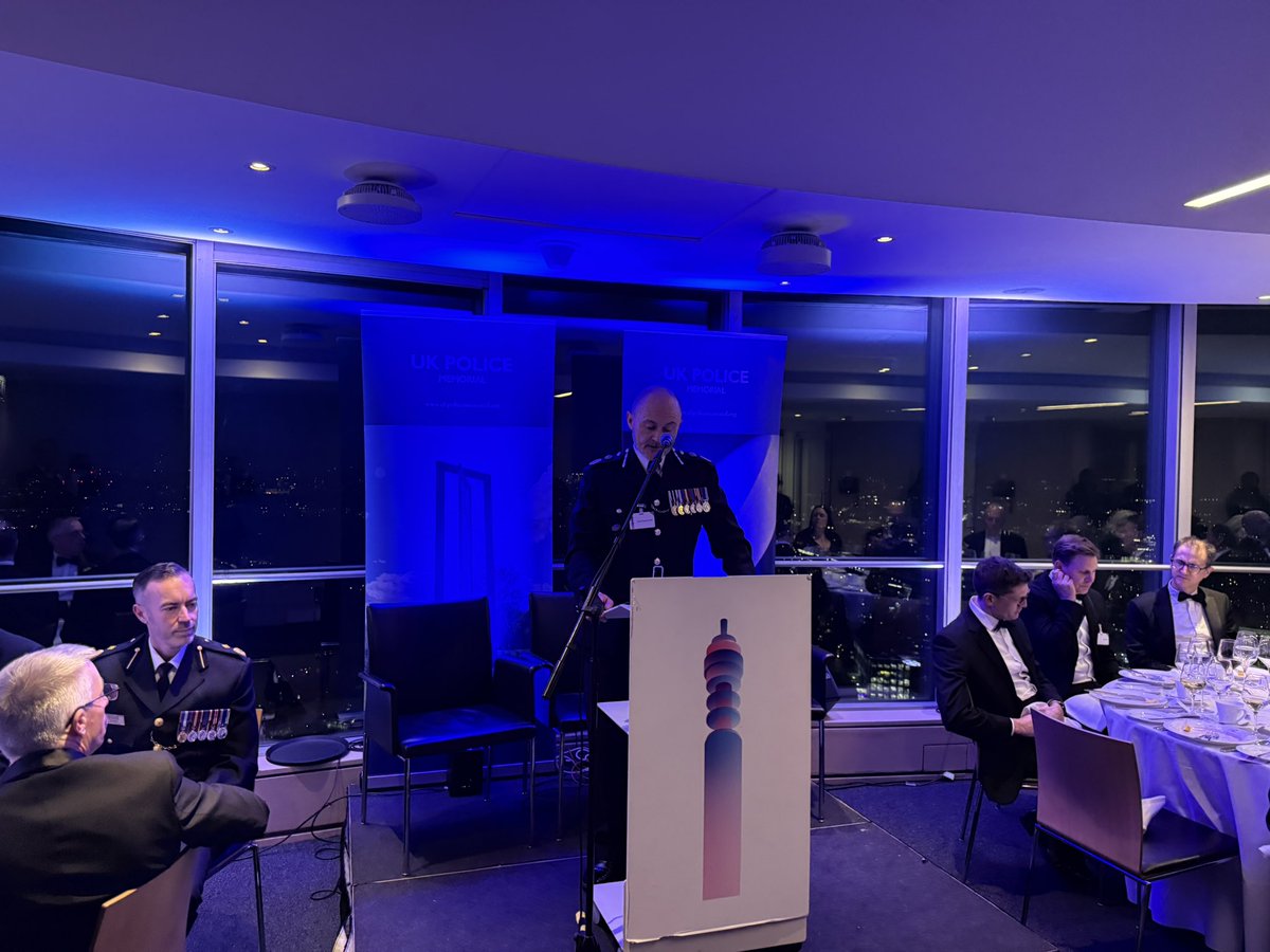 ukpmemorial's tweet photo. Last night, we gathered at the iconic BT Tower for a special evening supporting the UK Police Memorial—bringing together supporters, partners, chiefs, and, most importantly, the families of the fallen. We are grateful to Axon and BT for sponsoring the event 1/4 https://t.co/NgvRtoBGe9